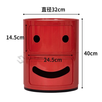 ltralight ABS Resin Nightstand Coffee End Bedside Table Kids