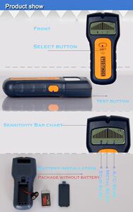 3 In 1 Non-contact Electroscope INDIcator Tester New Floureo