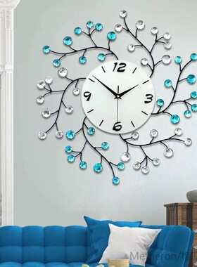 3D Big Wall Clock Modern Design Decorative Home Decor Wall W