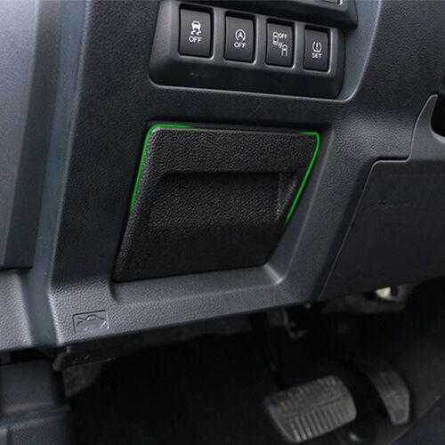 Car Coin Box Pocket Fuse Cover Lid Stowing Tidying For Subar