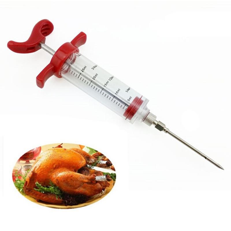 30ML Marinade Injector Flavor Syringe Kitchen Syringes Stain