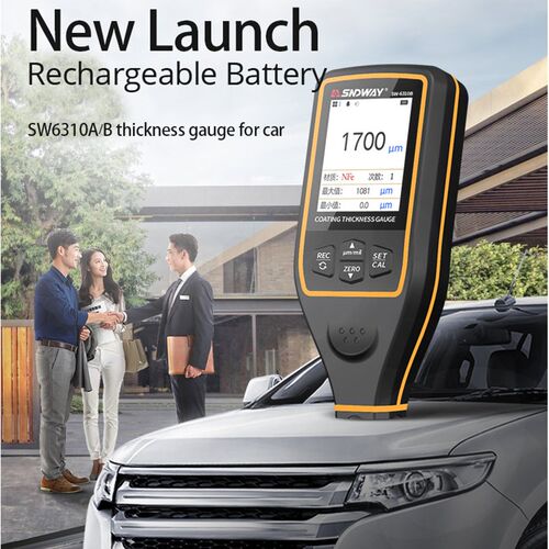 Professional paint thickness gauge of automotive car paint t