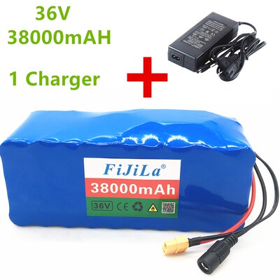 36V battery XT60 10s4p 38ah 800W high power and large capaci