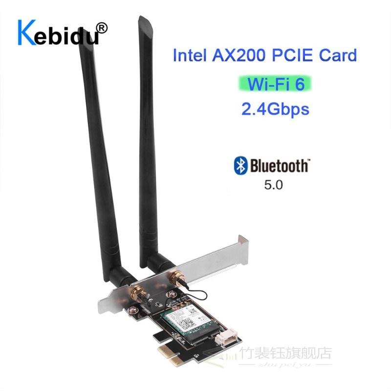 Wifi 6 PCI-e Network Card 3000Mbps Dual Band 5G 2.4G 802.11A 机械设备 其他机械设备 原图主图