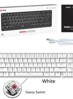 Wired Bluetooth 68 Keys with Anti ghosting Design Mechanica