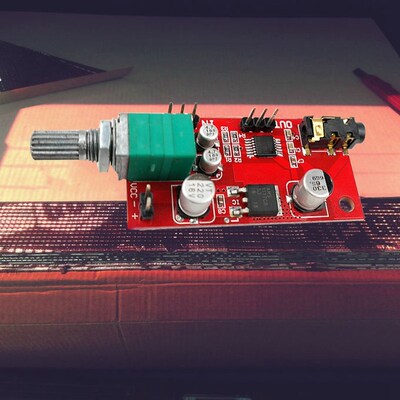 Headphone Amplifier Board MAX4410 Miniature Amp Can Be Used