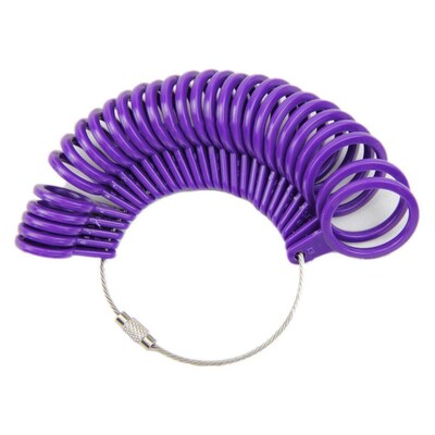 ring size mandrel stick finger gauge ring sizer measuring je