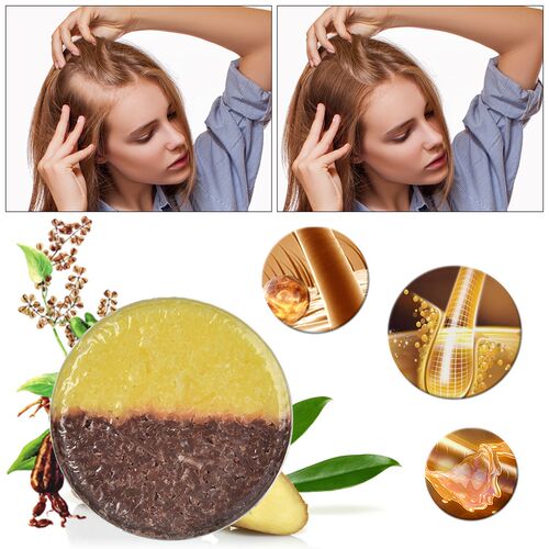 Ginger Soap Hair Darkening Shampoo BarNatural Organic Condit