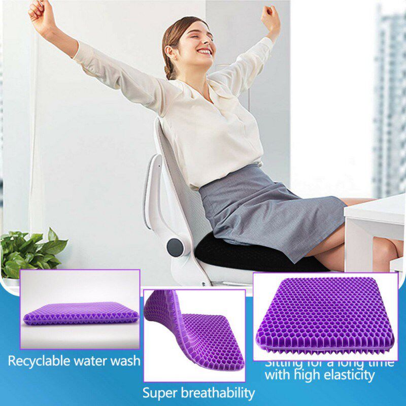 1 PCS Breathable Gel Cushion Ass Ice Pad Gel Pad Non-Slip We