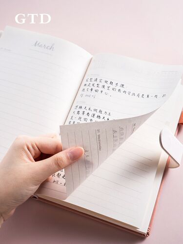 2021 weekly plan book english page planner book diary笔记本
