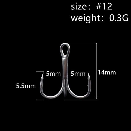 10Pcs/Triple Reinforced blood Tank Hook iron Plate Hook anch
