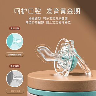 18个月 爱得利安抚奶嘴 Tritan特丽透婴儿奶嘴新生儿宝宝0
