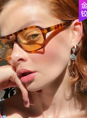 日本portney bell欧美双梁小框太阳镜新款百搭墨镜时尚复古