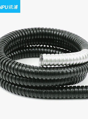讯浦包钢金属波纹管黑色内径10mm长50米一卷XP-JBW10
