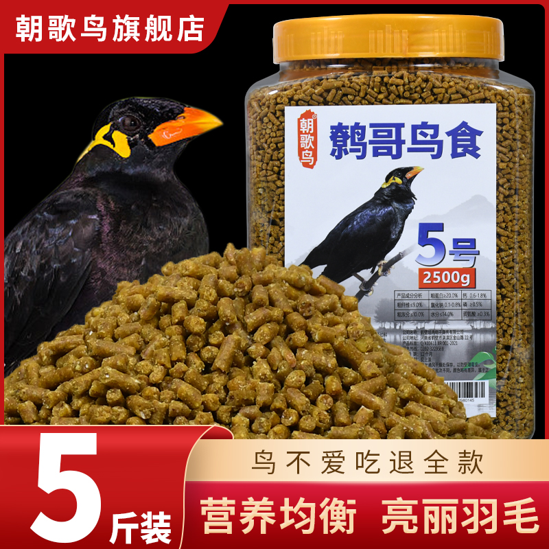 鹩哥5号朝歌鸟专用营养喜鹊饲料