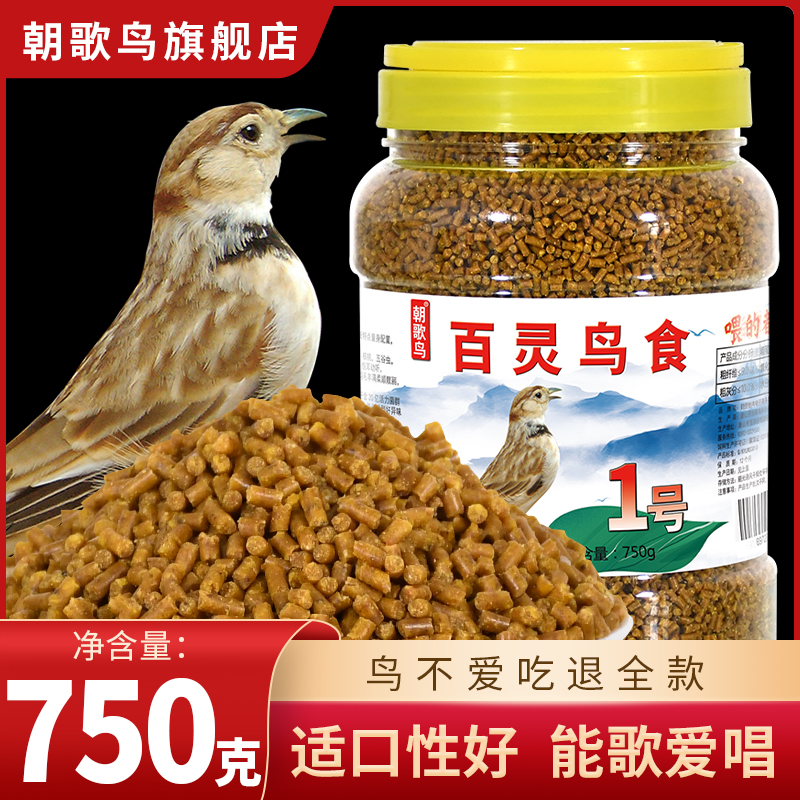 朝歌鸟百灵1号云雀专用饲料