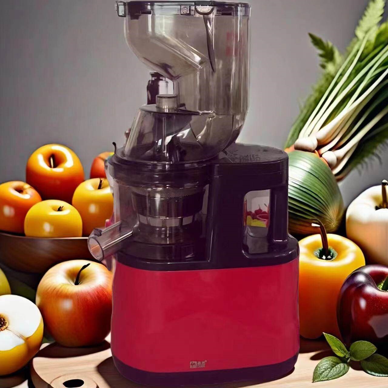麦家秀榨汁机多功能家用汁渣分离蔬菜大型口径免切过滤原汁机水果