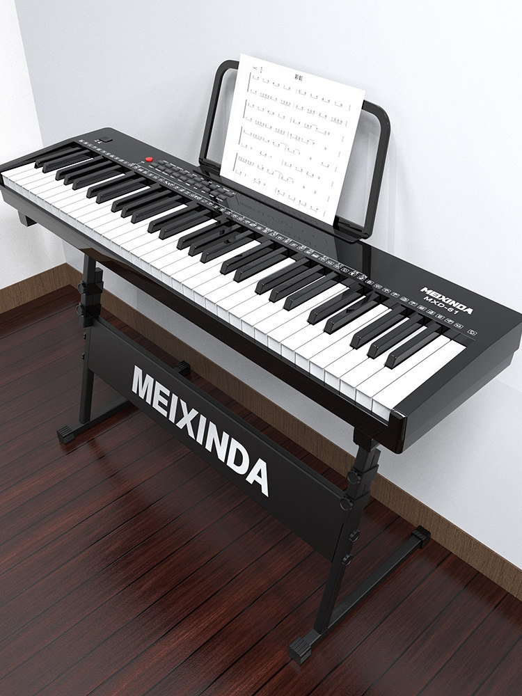 Electronic Organ, Children, Beginners, Adults, Kindergarten Teachers, 61-key Piano, Home Portable Electric Steel, Official Flagship Store
