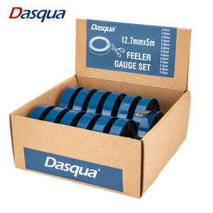 达时科圆盘塞尺65锰钢高精度5m长塞规间隙测量尺厚薄规 2卷起售