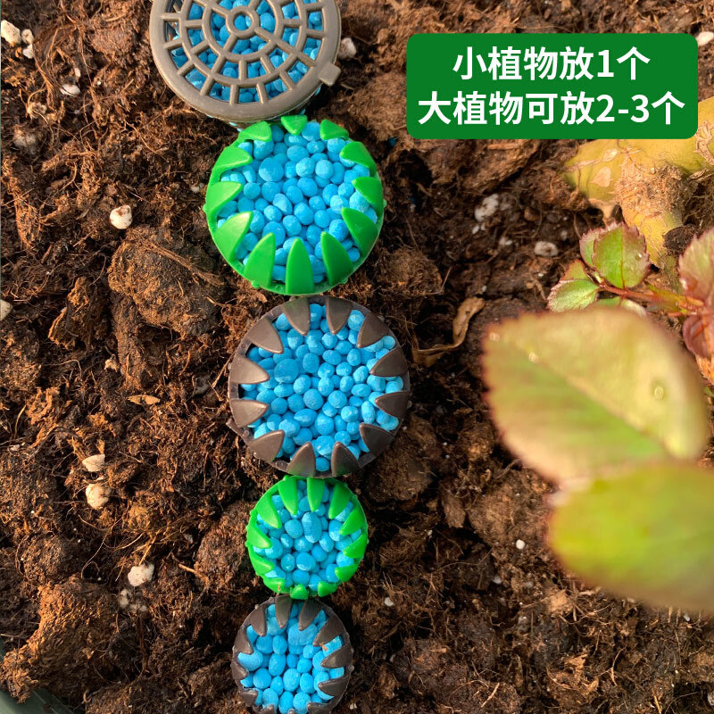 速发玉肥盒盆景肥料盒兰花缓栽施肥盒植物玉释盒子颗粒盆肥肥专业
