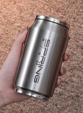 拉易罐乐保温杯生女简约清新和香厨森学系男杯子创意可个性潮流拉