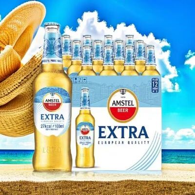 喜力AmsstelExtra红爵啤酒7.7度