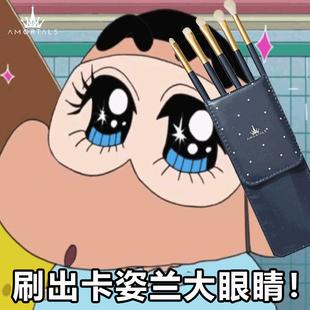 Amortals尔木萄星耀眼部化妆刷眼影刷晕染刷5支装 套初学者