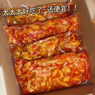 酸辣无骨鸡爪罐装去骨脱骨凤爪网红小吃即食休闲泡椒商用解馋零食