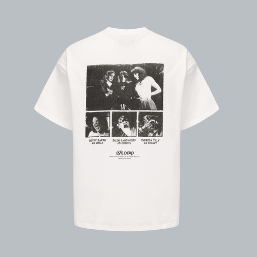 BIZAROx鬼玩人丨正版授权Cult恐怖电影联名Linda款白色T恤