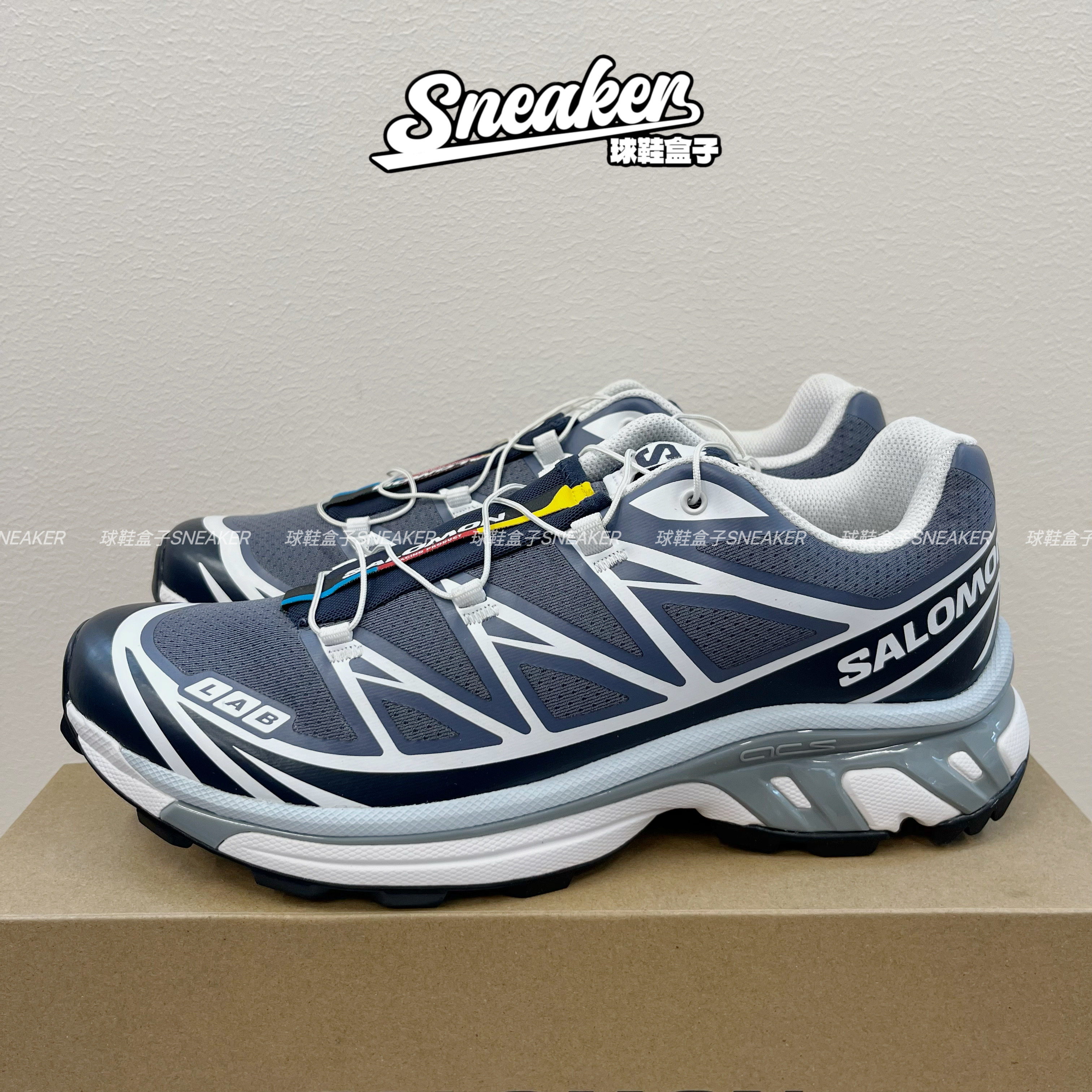 Salomon萨洛蒙 XT6 减震耐磨包裹性低帮休闲跑步鞋男女同款478640