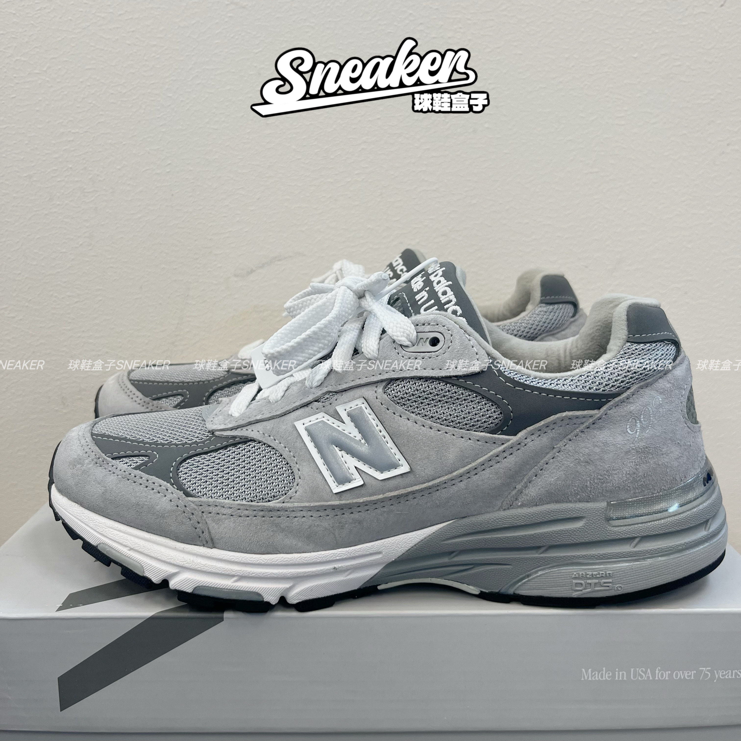 New Balance 993 跑鞋 防滑耐磨舒适透气减震织物MR993GL