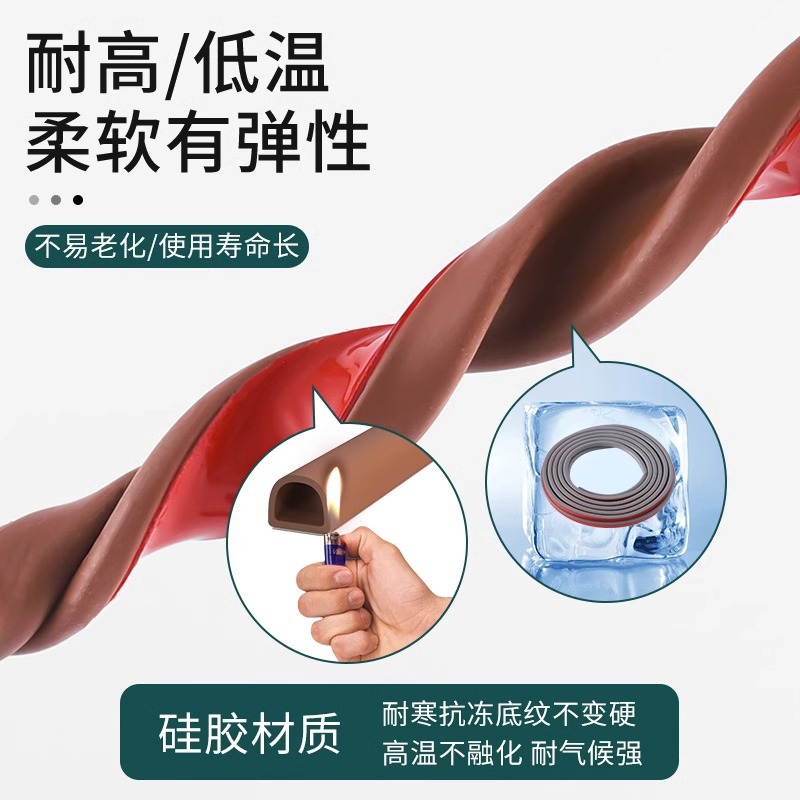 门窗缝隙防风隔音防撞密封胶条