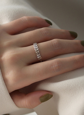 2025新款复古铜钱环绕戒指