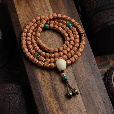 佛手小金刚菩提子手串盘玩佛珠手链尼泊尔原籽藏式文玩配饰全套