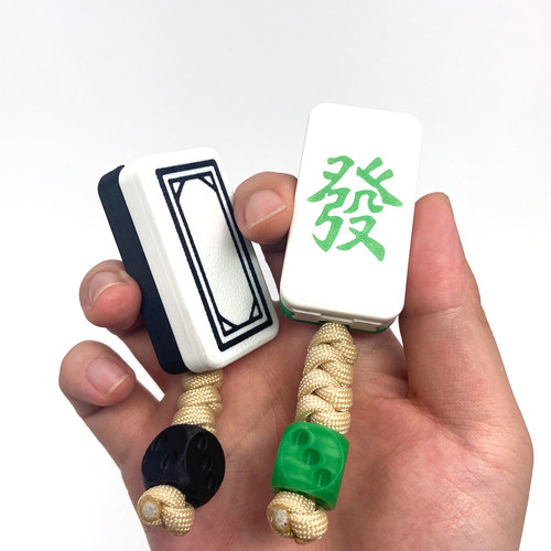 发财麻将-谐振仓磁力震动推牌EDC解压玩具潮玩指尖黑科技减压触感