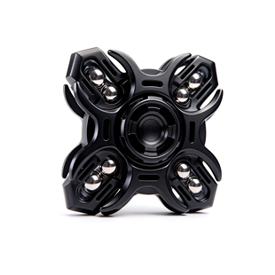 纯黑神域 edc解压玩具指尖陀螺神谕联动开甲潮玩黑科技响声减压