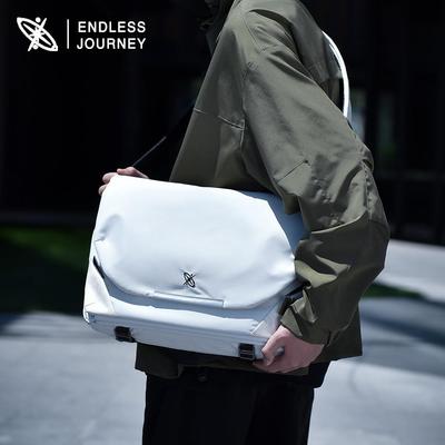 新款胸包男士/多功能/防水/斜跨/14寸*平板电脑gao级单肩斜挎包