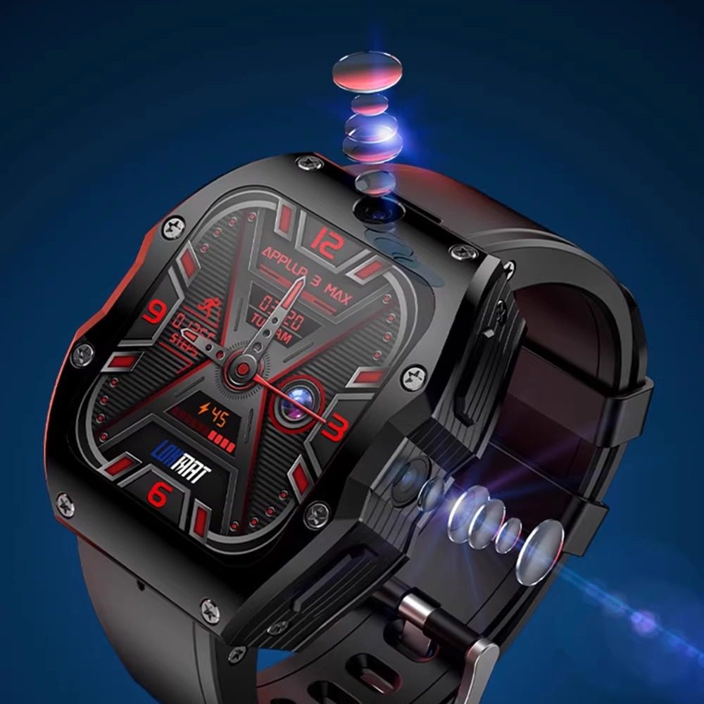 【新款高端电话智能手表】插卡/任意下载app/安卓大屏/运动手表