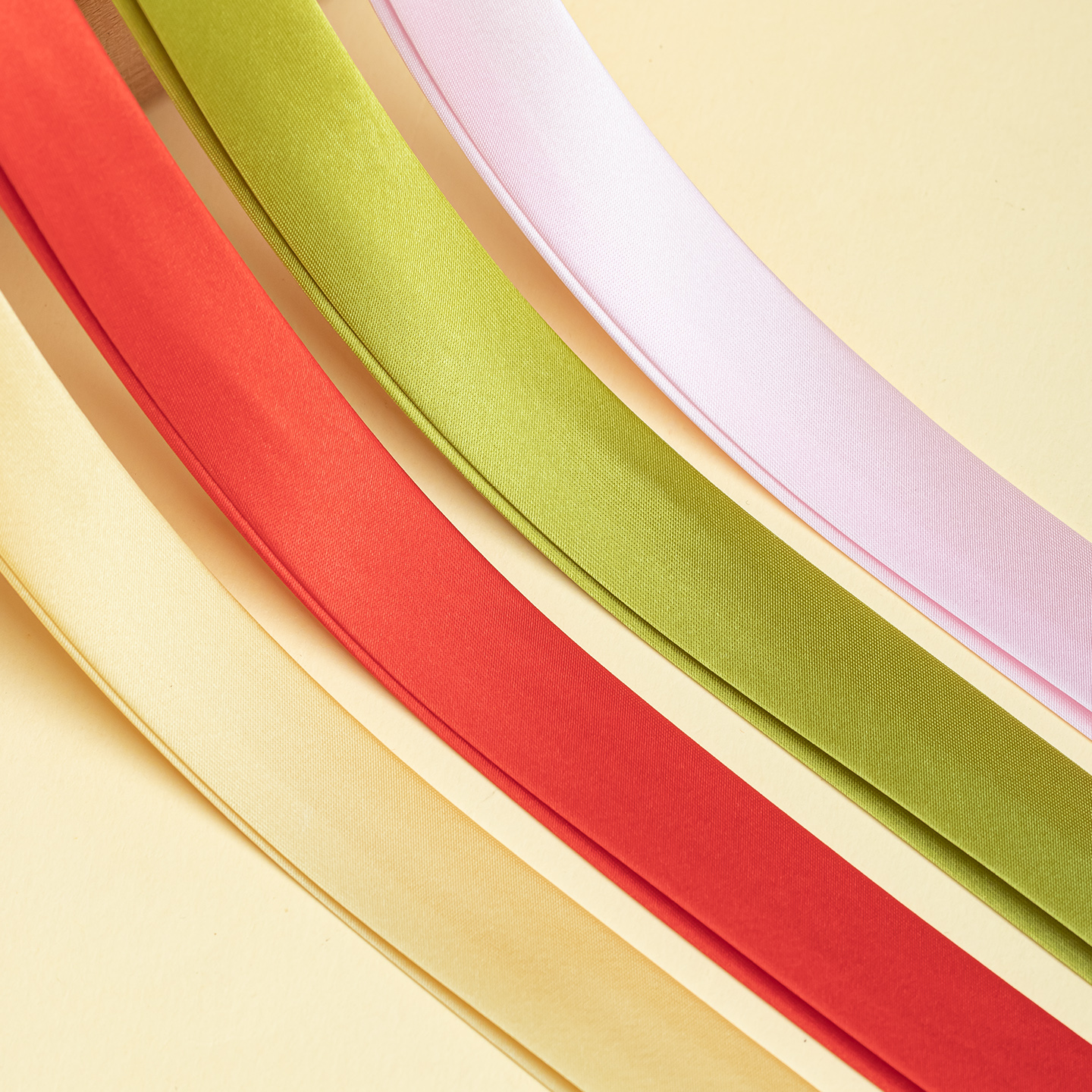 包边条布料2.0cm色丁免烫锁边