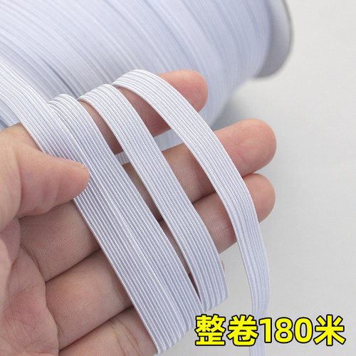 松紧带细扁薄款橡皮筋伸缩袖口