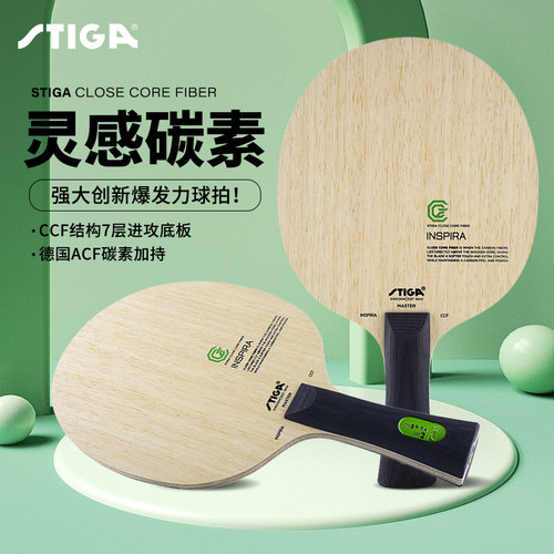 STIGA斯帝卡内置碳纤维灵感球拍