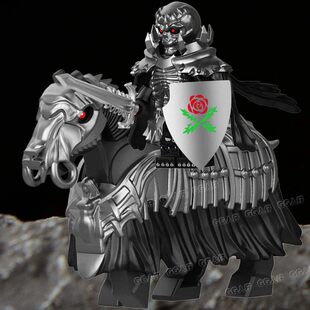 适用乐高剑风系列骷髅骑士烙印战士积木人仔格斯蚀之刻神之手玩具