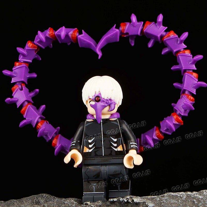 适用乐高东京食尸鬼金木研利世鳞赫东京喰种变异赫者积木人仔玩具,玩具/童车/益智/积木/模型,积木人,淘宝优惠券,粉丝福利购,淘宝优惠卷
