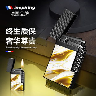 高级男士 官方旗舰店 商务高档黄铜充气朗声打火机送男友高端限量版