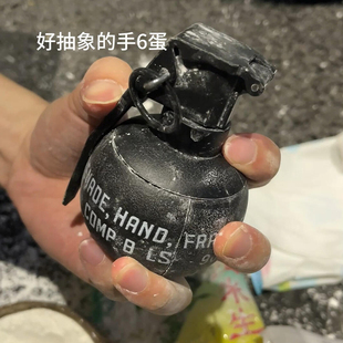 仿真手雷弹模型可爆炸拉环M24手榴弹儿童玩具cosplay游戏整蛊道具