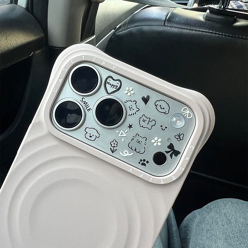 涂鸦小狗镜头贴纸适用于苹果17promax透明浮雕立体镜头膜平板贴画,文具电教/文化用品/商务用品,贴纸/立体贴纸,淘宝优惠券,粉丝福利购,淘宝优惠卷