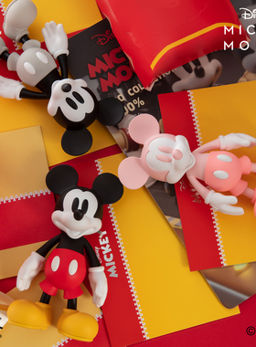 【VGT】现货迪士尼EGO200%米奇礼物吊卡 赛博米奇摆件米老鼠玩具