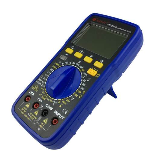 南豫NY-2201B汽车维修专用万用表电工大全数字高精度多功能检测表