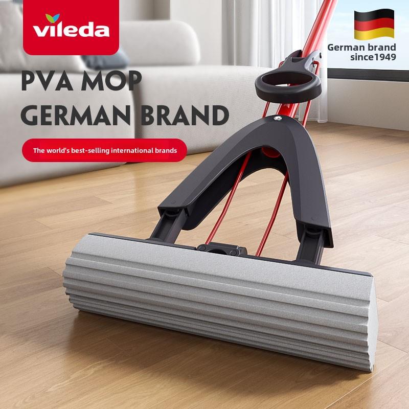 德国Vileda海绵拖把家用折叠吸水胶拖把拖把网