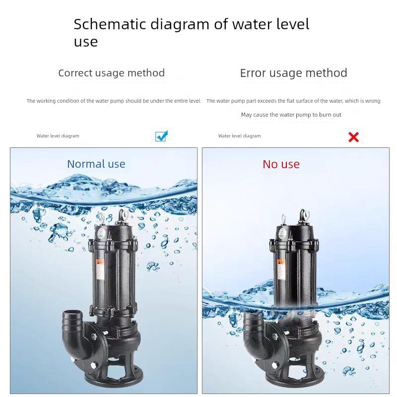上海连成排污泵JYWQ污水泵地下室WQ系列污水提升专用泵